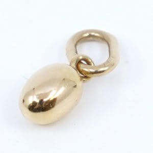 Hänge Guld 18K 0,9g Bredd 4mm Höjd 12mm