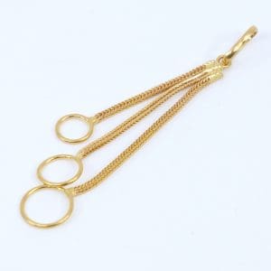 Hänge Guld 21K 1,2g Bredd 3-8mm Höjd 52mm