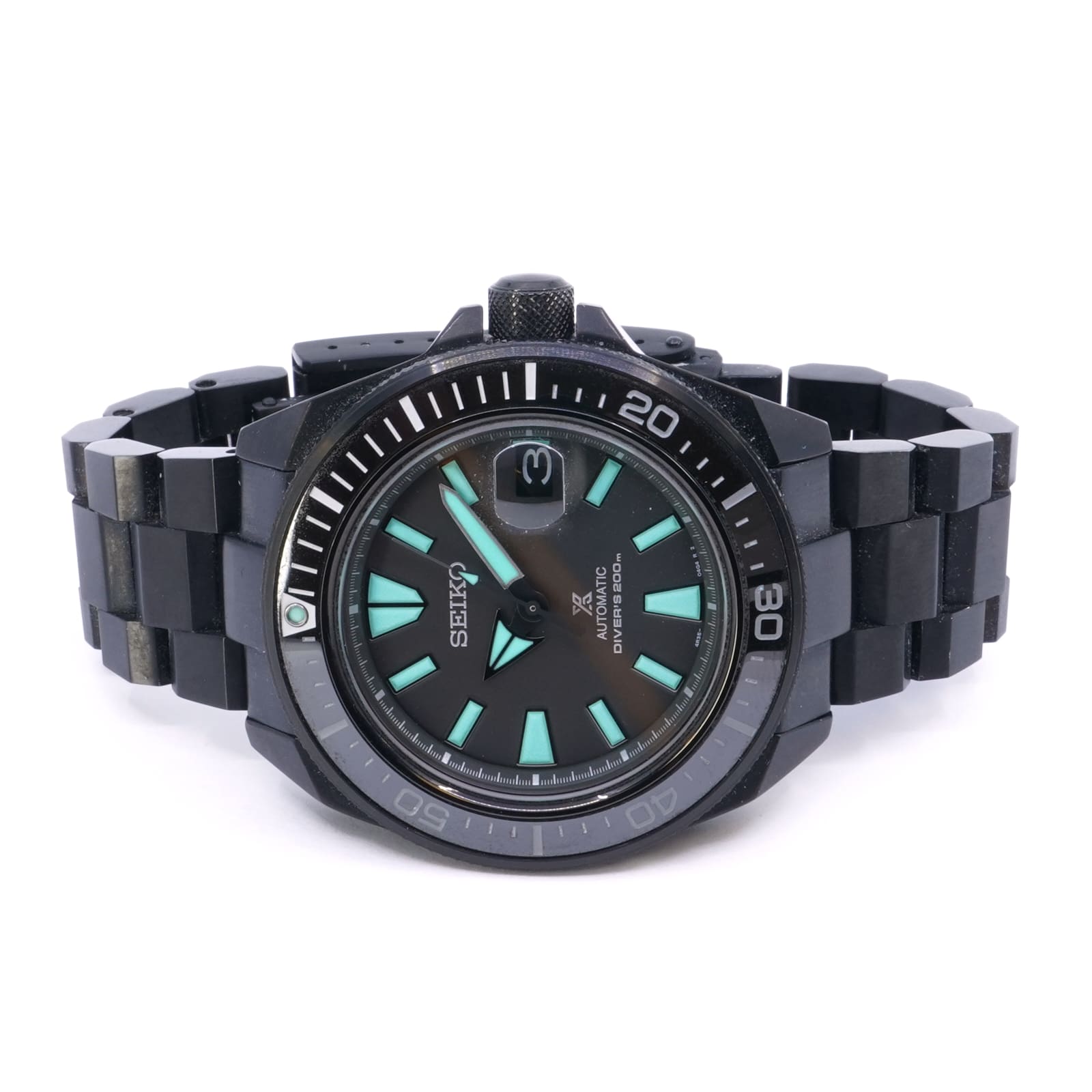 Seiko Prospex The Black Series King Samurai Limited Edition, 43 mm 200 m / 20 ATM svart ref SRPH97K1