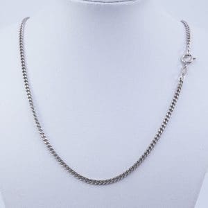 Halskedja Pansar Silver S925 8,4g Längd 42,5cm Bredd 2,5mm