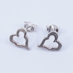 Örhängen Efva Attling "Crazy Hearts Ear" Silver S925 1,3g Höjd 10mm