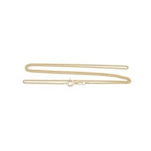 Halskedja Pansar Guld 18K 2,7g Längd 45cm Bredd 1mm