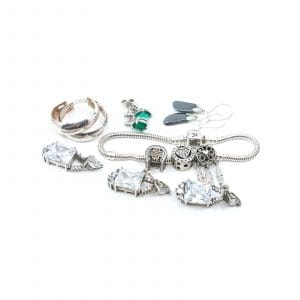 Diverse smycken Silver S925 41,1g