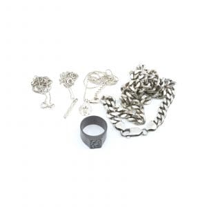 Diverse smycken S925 70,4g
