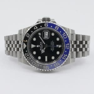 Armbandsur Rolex GMT Master II Batgirl Stål Boett 40mm