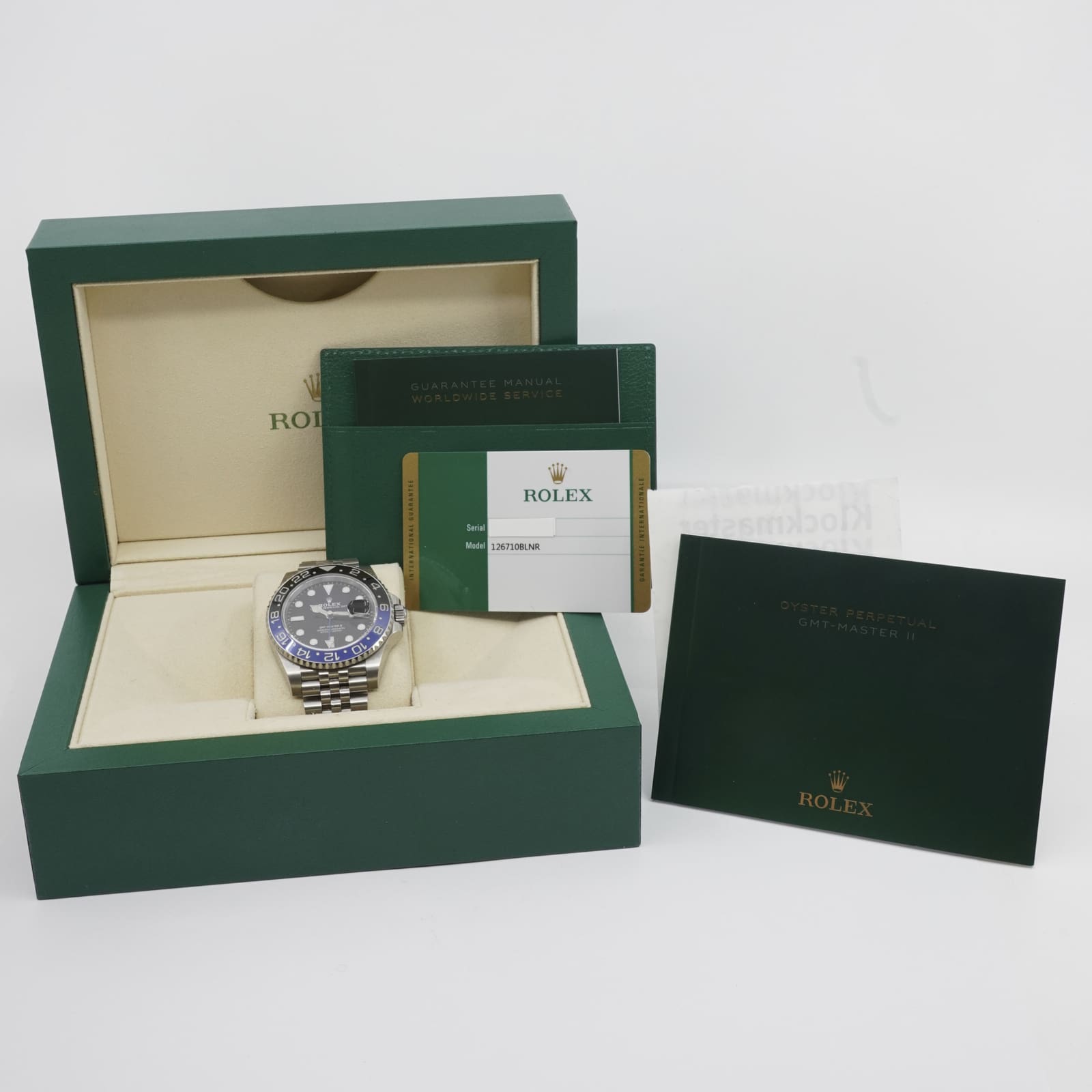Armbandsur Rolex GMT Master II Batgirl Stål Boett 40mm - Bild 7