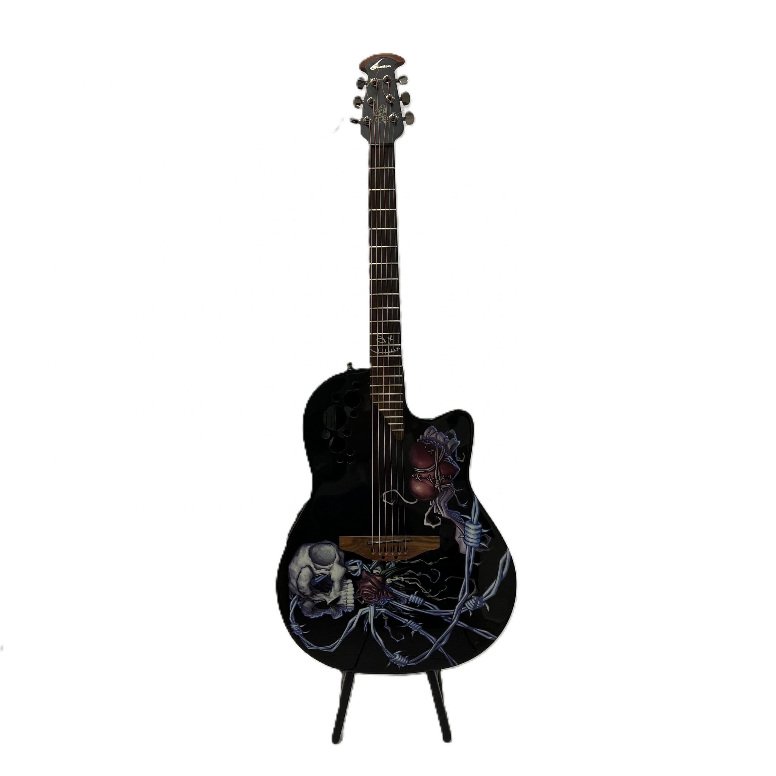 Halvakustisk Gitarr Ovation Demented Collection Dj Ashba DJA34-BDY