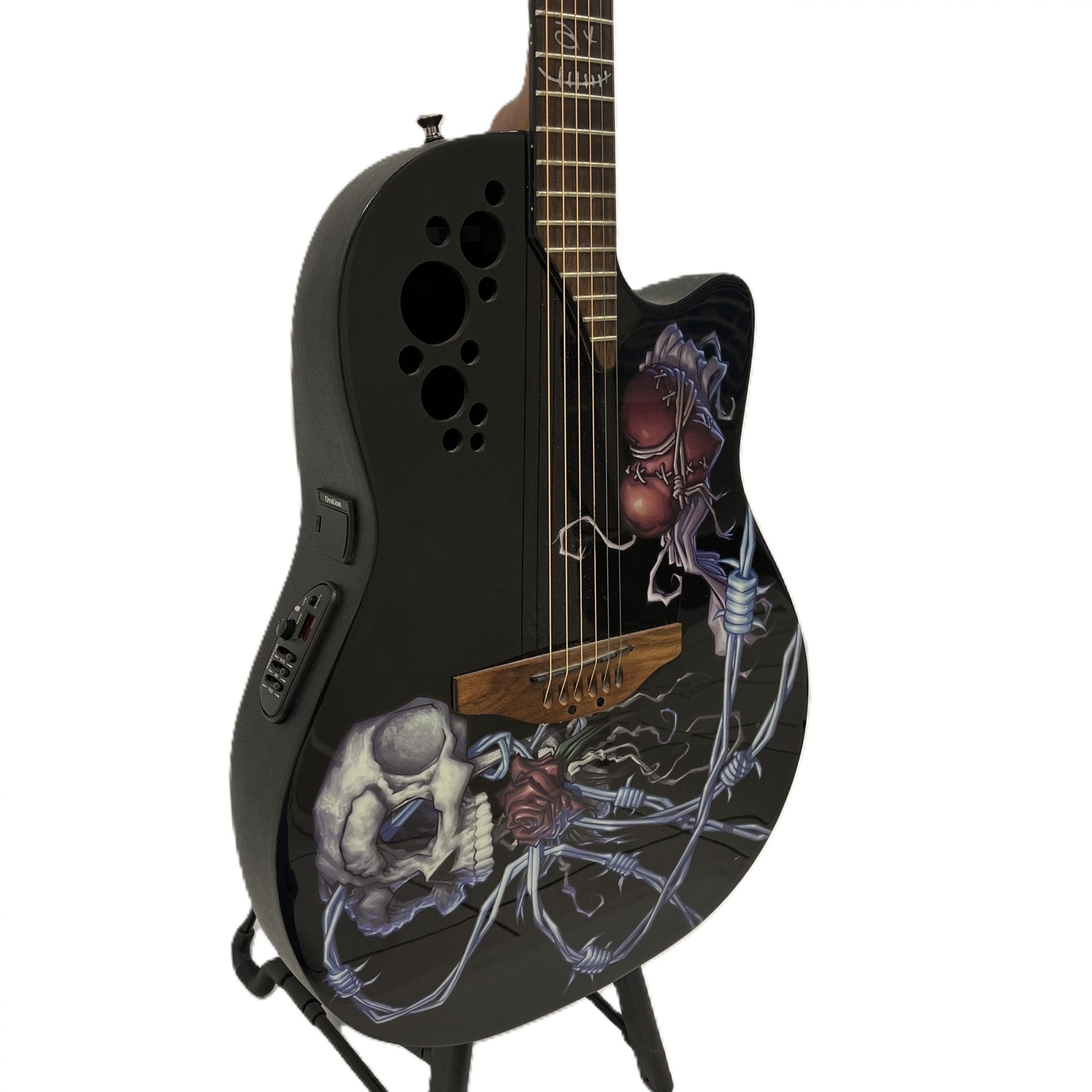 Halvakustisk Gitarr Ovation Demented Collection Dj Ashba DJA34-BDY - Bild 3