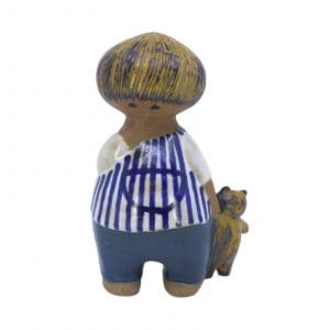 Figurin Gustavsberg ''Malin'' Lisa Larson (Sverige, f. 1931-2024) Signerad