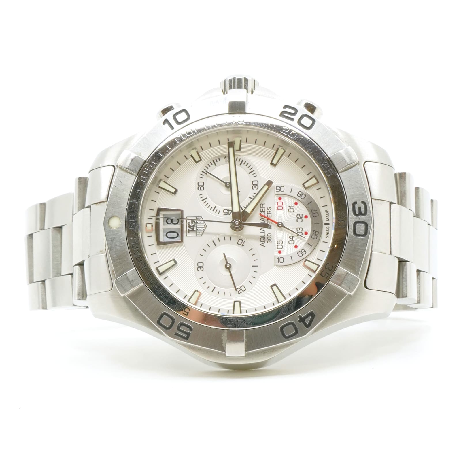 Armbandsur Tag Heuer Aquaracer Stål Boett 43mm