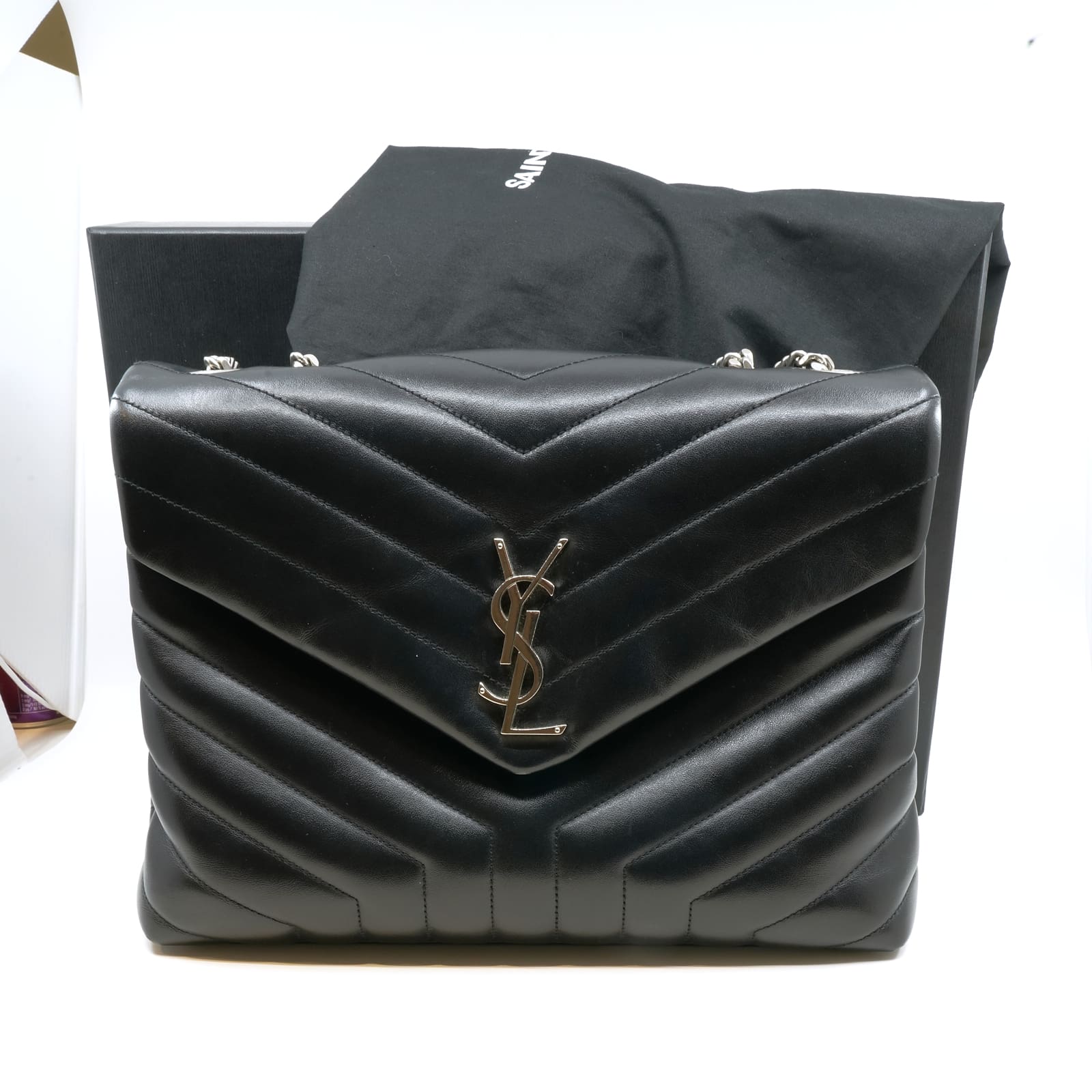 Handväska Yves Saint Laurent Loulou Medium - Bild 9
