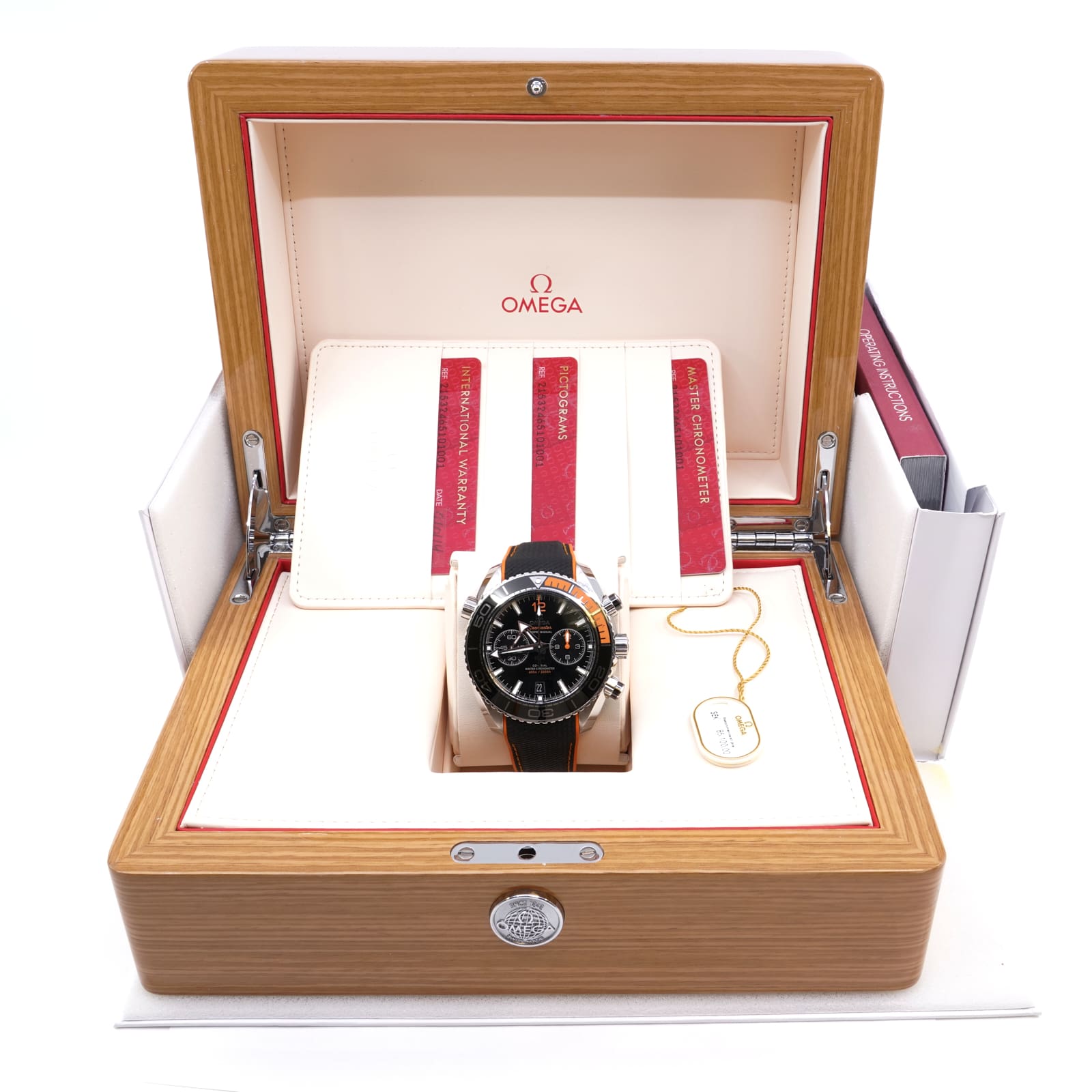 Omega Seamaster Planet Ocean 600M 45,5mm Co-Axial – 215.32.46.51.01.001 certifikat & box - Bild 4
