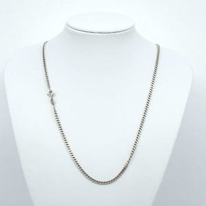 Halskedja Pansar Silver S925 7,0g Längd 51,5cm Bredd 2,4mm