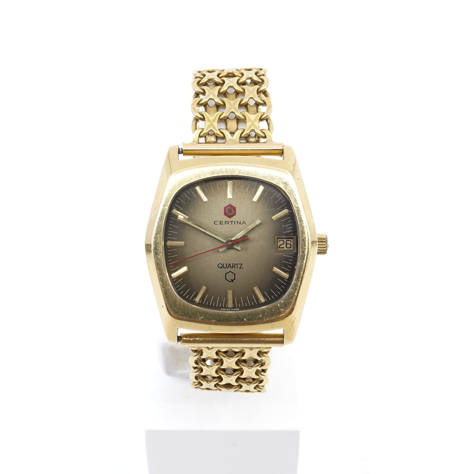 Armbandsur Certina Q Guld 18K Boett 40mm Quartz