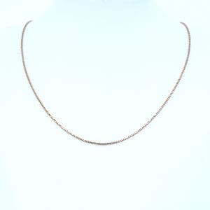 Halskedja Venezia Guld 18K 2,9g Längd 39cm Bredd 1mm
