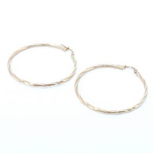 Örhängen Creoler Guld 14K 2,1g Diameter 40mm
