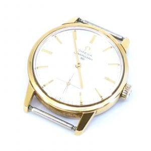 Omega seamaster 30, automatisk, stål, utan band, repa på baksidan, tickar ej 35g.