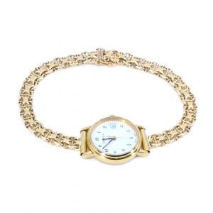 Armbandsur Certina Guld 18K Längd 20,5cm Boett (i stål) 28mm 28g. Quartz, tickar ej.