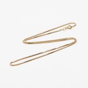 Halskedja Venezia Guld 18K 3,8g Längd 41,5cm Bredd 1mm