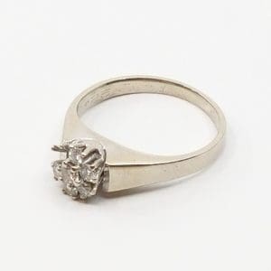 Ring Vitguld 18K 2,7g Ø15