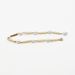 Armband Guld 18K 4,2g Längd 18cm trasigt, av