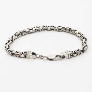 Armband Kejsarlänk Silver S925 24,5g Längd 22cm Bredd 5mm