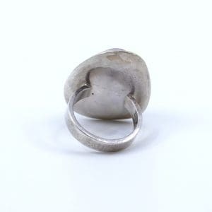 Ring Silver S925 11,3g Ø16 Med Sten