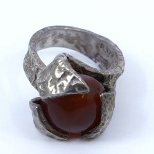 Ring Silver S925 10,5g Ø17,25 Med sten