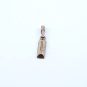 Hänge Guld 18K 1,1g Bredd 4mm Höjd 19mm