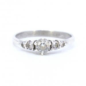 Ring Silver S925 2,3g Ø18,50 med stenar