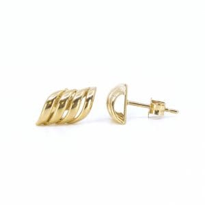 Örhängen Guld 18K 1,4g Höjd 13mm Diameter 6mm