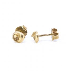 Örhängen Guld 18K 0,9g Höjd 5mm Diameter 4mm