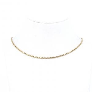 Halskedja Venezia Guld 18K 5,9g Längd 46,3cm Bredd 1,3mm