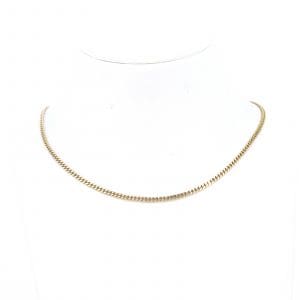 Halskedja Pansar Guld 18K 7,8g Längd 69cm Bredd 1,3mm