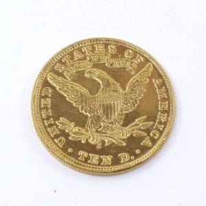 Mynt Guld 21,6K (90%) 15,8g - United States of America - 10 Dollar - In God We Trust - År 1897