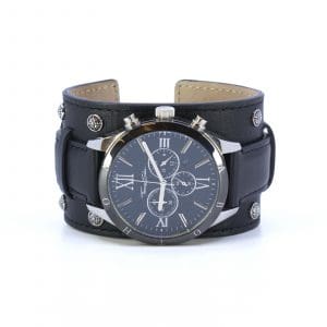 Armbandsur Thomas Sabo Rebel Icon Chronograph Stål Boett Ø43mm Längd 18-23cm