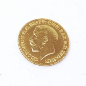 Mynt Guld 22K (91,7%) 2g - Ø16mm - Storbritannien - År 1911