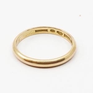 Ring Guld 18K 3,5g Ø19,75 graverad