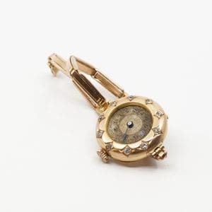 Armbandsur Zephir 14K manuell, går ej, Ø20mm, länk i 14K Bruttovikt 14,4g