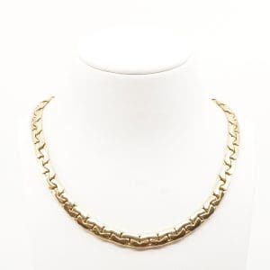 Collier Guld 18K 18,8g Längd 42cm Bredd 5mm