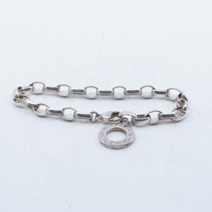 Armband Silver S925 14,7g Längd 19cm Bredd 6mm Thomas Sabo Charm Bracelet