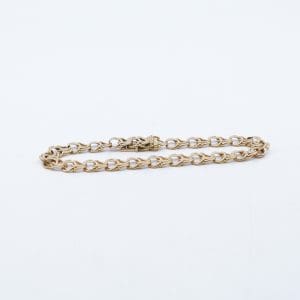 Armband Bismarck Guld 18K 19,1g Längd 21cm Bredd 12mm