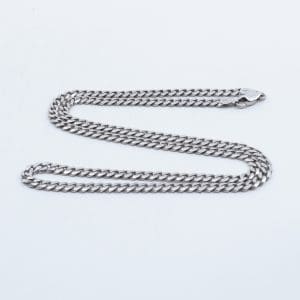 Halskedja Pansar Silver S925 17,2g Längd 51,5cm Bredd 3,5mm
