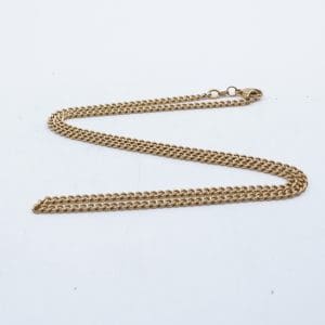 Halskedja Pansar Guld 18K 19,2g Längd 54,5cm Bredd 3mm