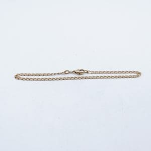 Armband Pansar Guld 18K 4,8g Längd 23cm Bredd 4mm