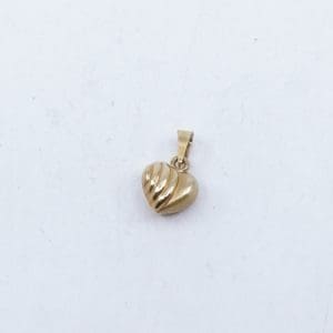 Hänge hjärta Guld 18K 0,6g Bredd 10mm Höjd 15mm
