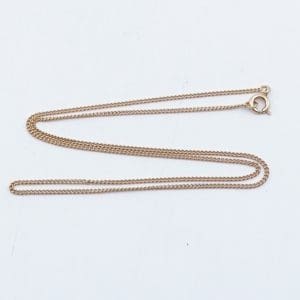 Halskedja Guld 18K 3,4g Längd 43cm Bredd 1,5mm