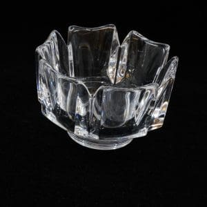Skål Orrefors Corona höjd 10,5cm Ø14cm signerad