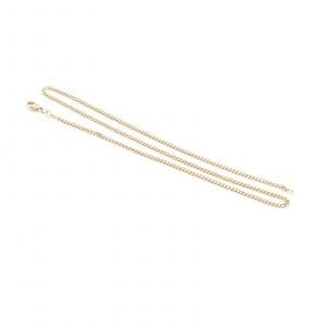 Halskedja Pansar Guld 18K 11,6g Längd 46cm Bredd 2mm