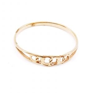 Ring Guld 18K 0,9g Ø18 Bismarck